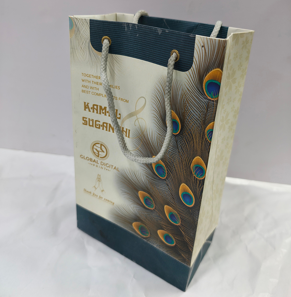 Decorative Paper Gift Carry Bag