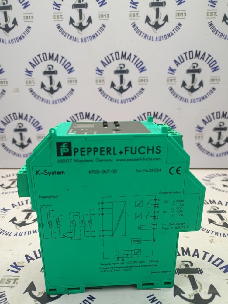 PEPPERL+FUCHS KFD-GUT-1.D