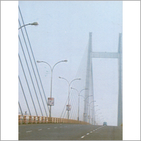 Highway Poles - Color: Silver