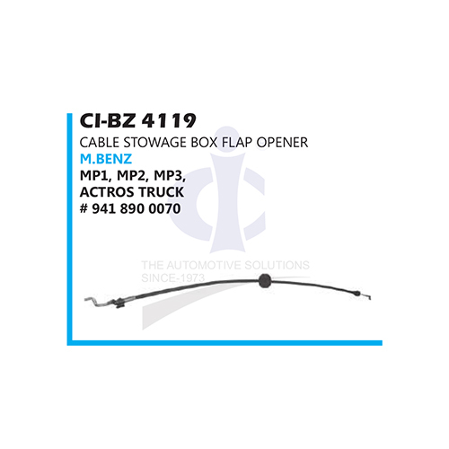 CIBZ4119 M Benz Truck Cable Stowage Box Flap Opener
