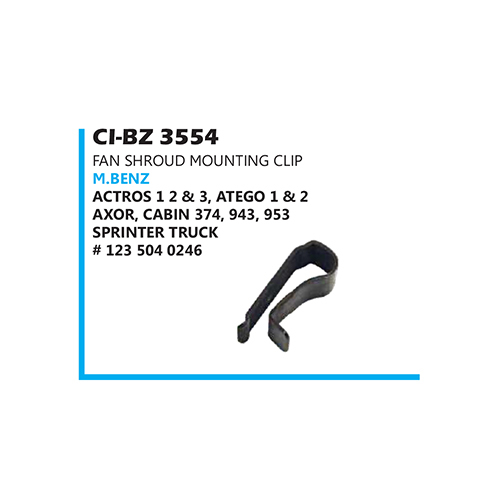 CIBZ3554 M Benz Truck Fan Shroud Mounting Clip