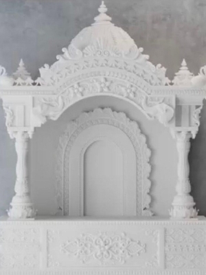 Vietnam White Marble Temple - Design Type: Modern