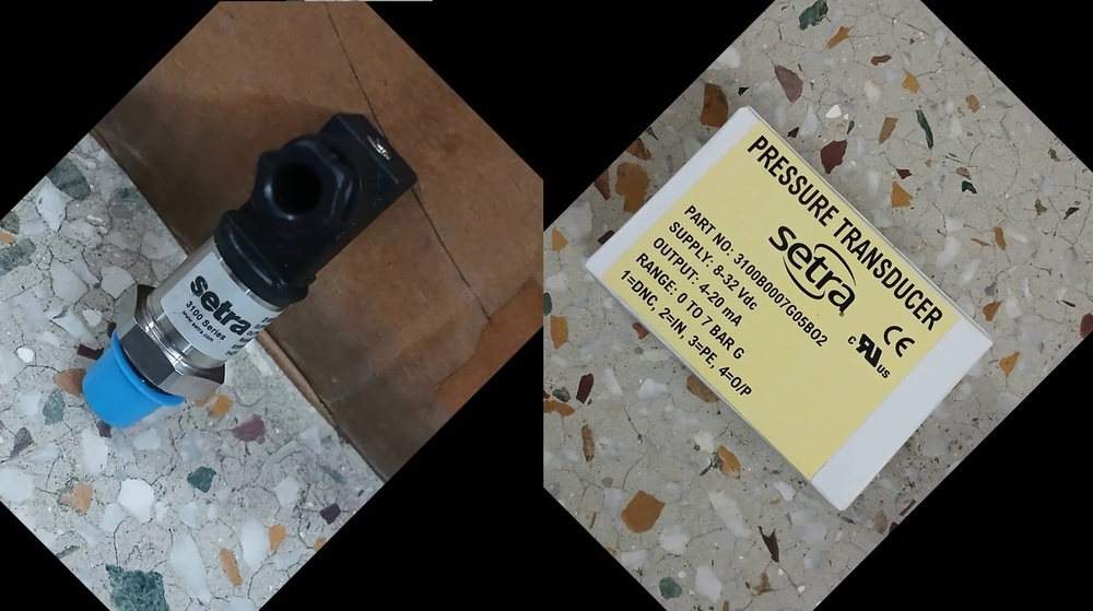 3100S0007G02B Setra Pressure Transmitter 0-7 Bar
