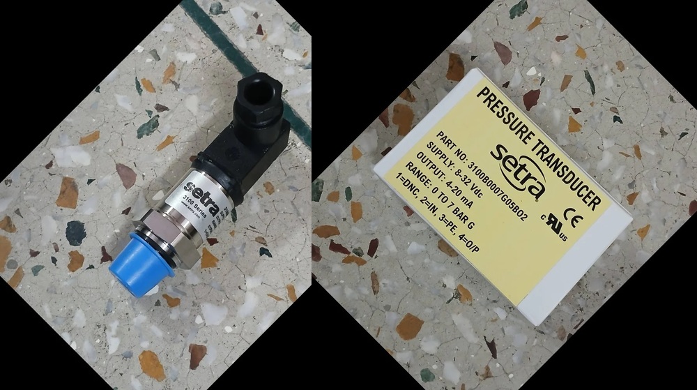 3100S0007G02B Setra Pressure Transmitter 0-7 Bar