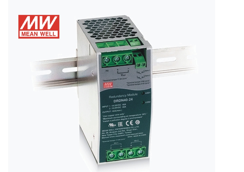 Drdn40 40a Din Rail Type Redundancy Module - Application: Industrial Automation