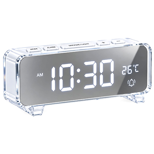 Transparent Digital Clock