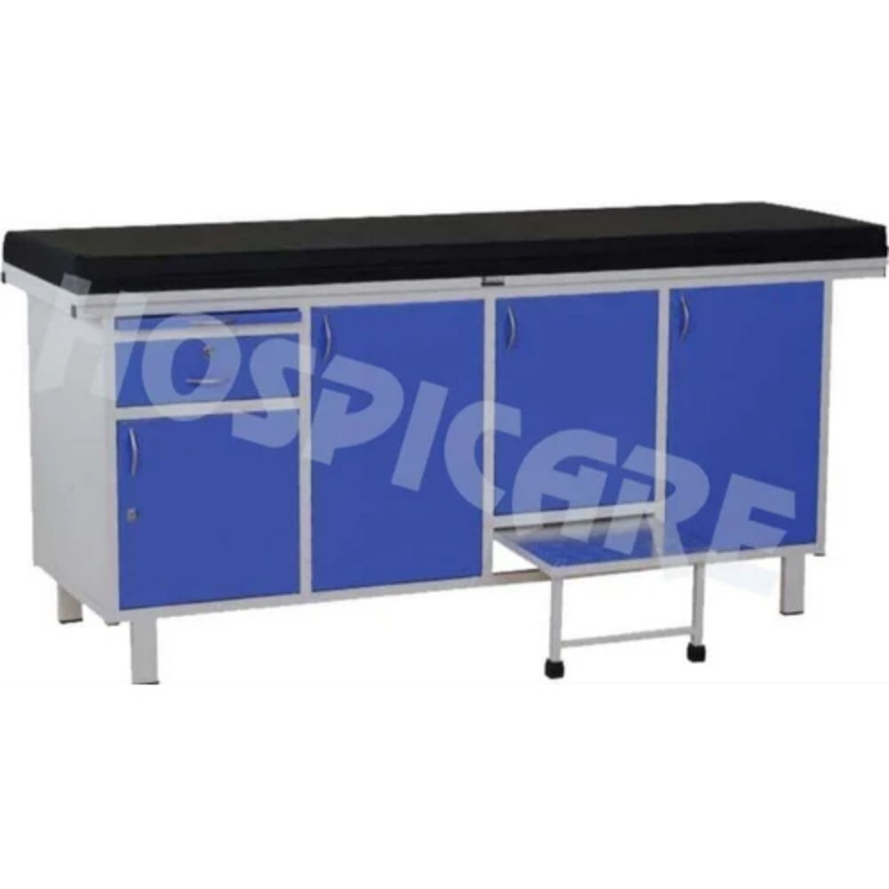 4 Cabinet Examination Couch - L1830xw560xh840 Mm | Indian Style, Durable Quality Material, Commercial Use