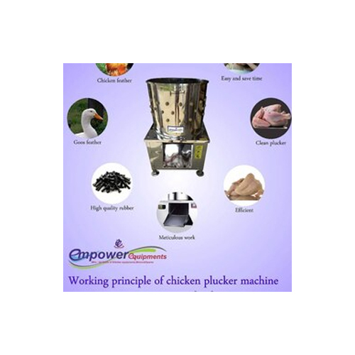 Drum Type Chicken Feather Cleaner