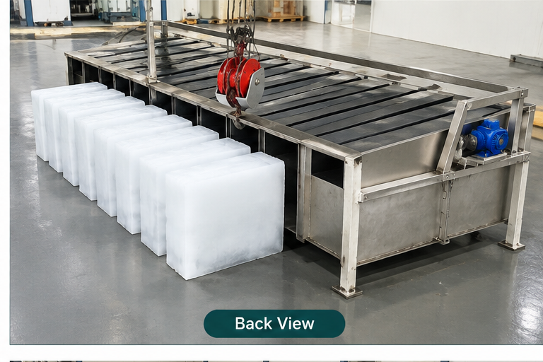 Floron gas used automatic Ice block plant manufacturer