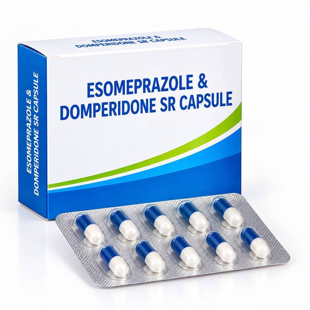 Esomeprazole And Domperidone SR Capsule