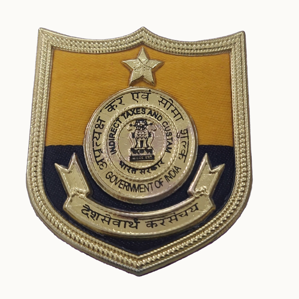 CUSTOM EXCISE BADGE