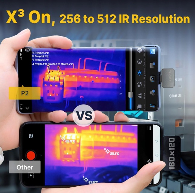 THERMAL CAMERA MODEL: P2 ANDROID