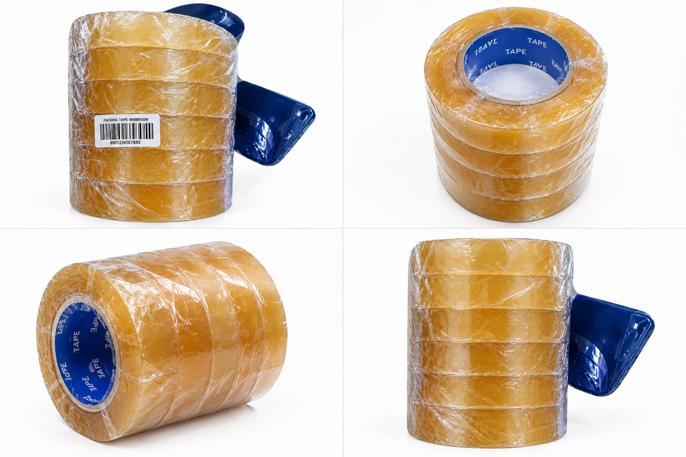 Self Adhesive Teco Tape - Color: Brown