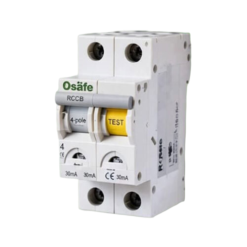 Osafe RCCB 4 Pole RCCB
