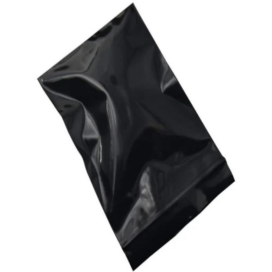 Black Self Lock Bag - Size: 9 X 12 Inch