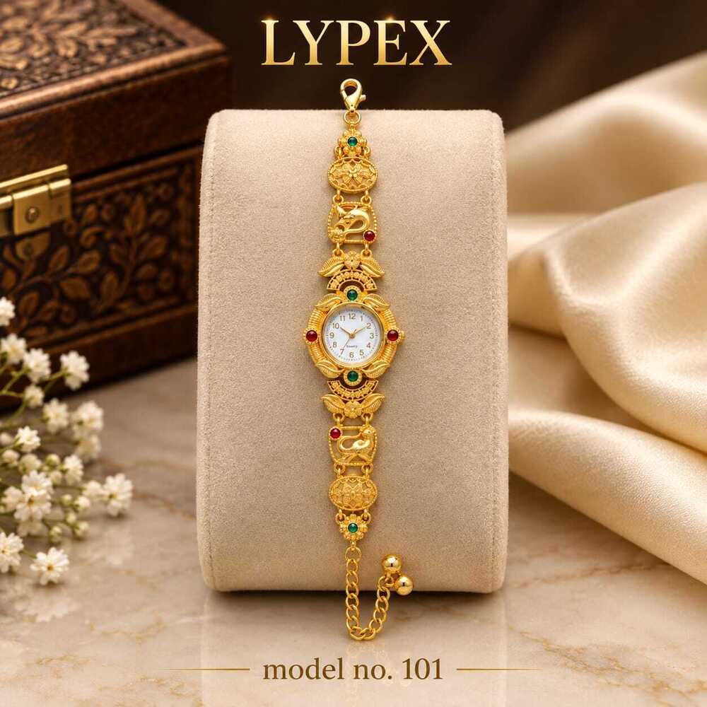 Ladies Branded Kashmiri Heritage Wrist Watch