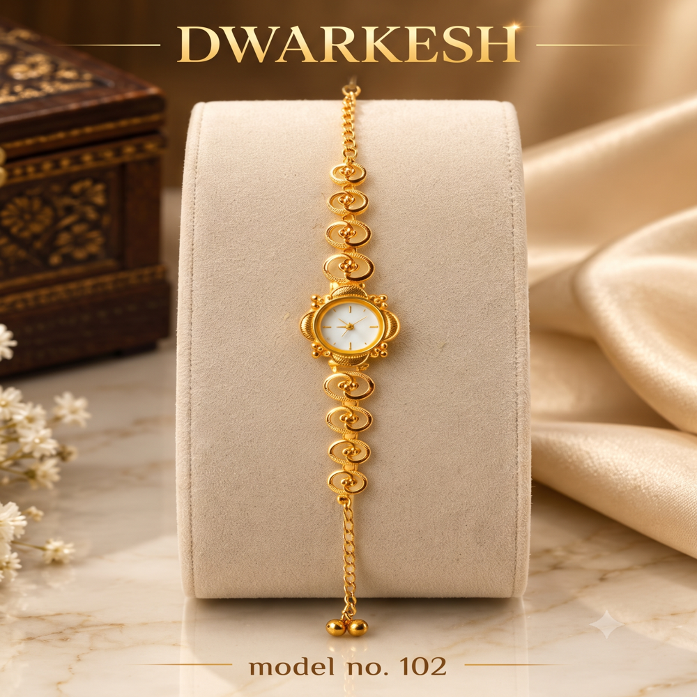 Ladies Branded Kashmiri Heritage Wrist Watch