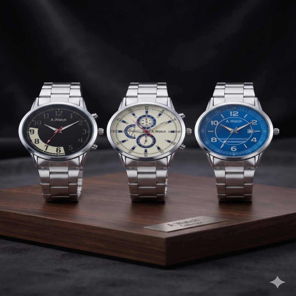 Wrist Steel Watch