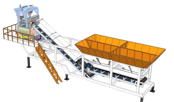 Concrete Batching Mixing Plant