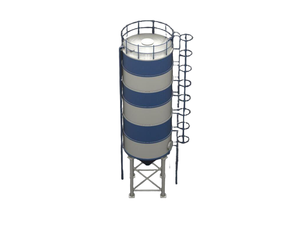 Cement And Fly Ash Storage Silo