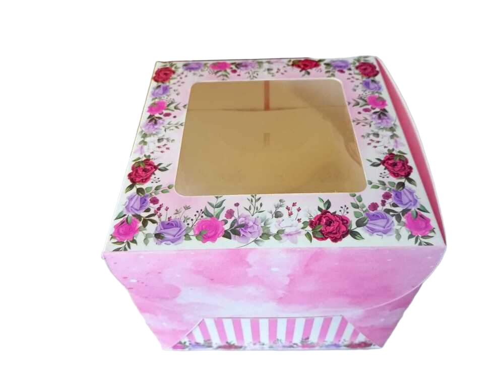 Printed Paper Cake Packaging Box