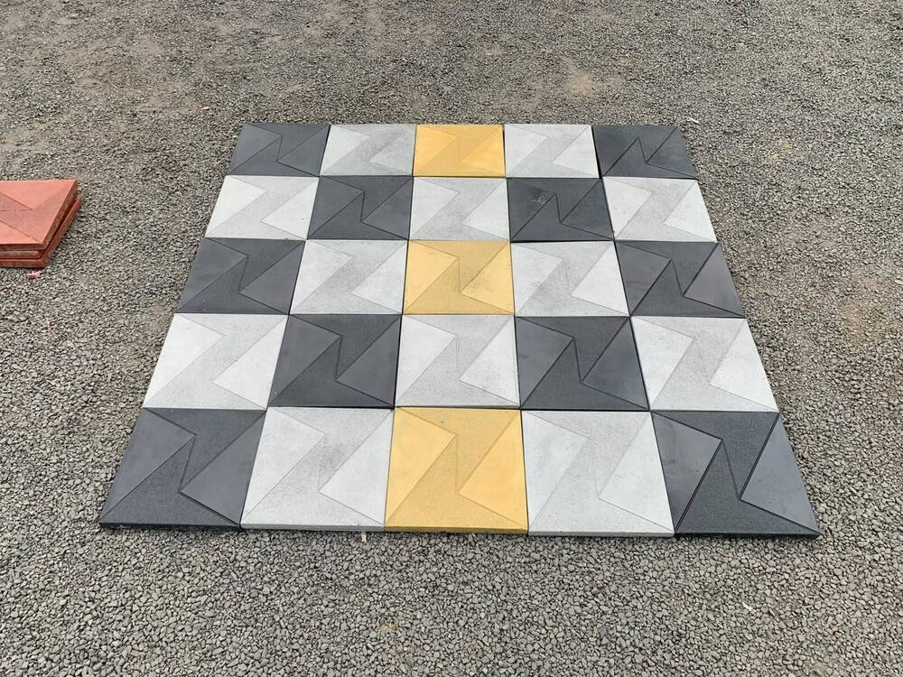 3D Tile Design Paver Block