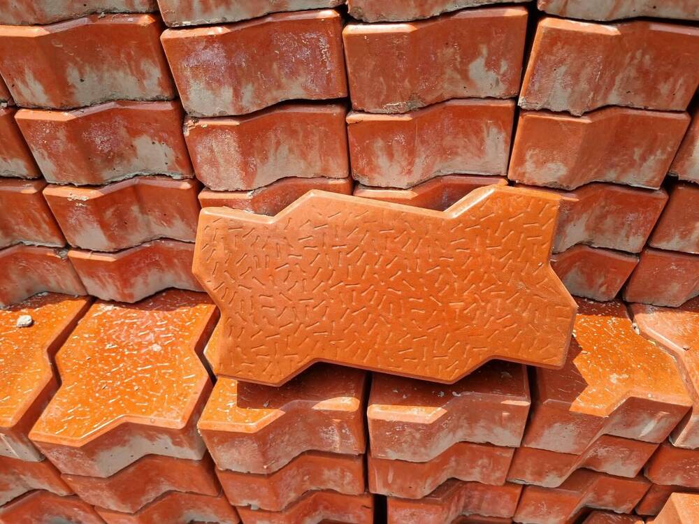 Zigzag Designer 60 MM TO 80 MM Paver Block