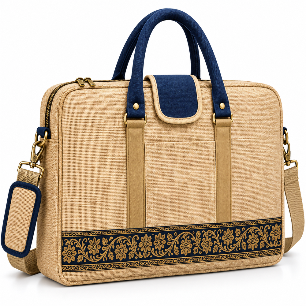Jalan JB-12 Jute Laptop Bag