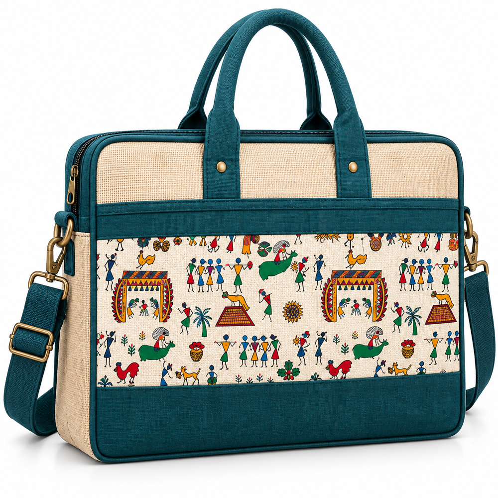 Jalan JB-13 Jute Laptop Bag