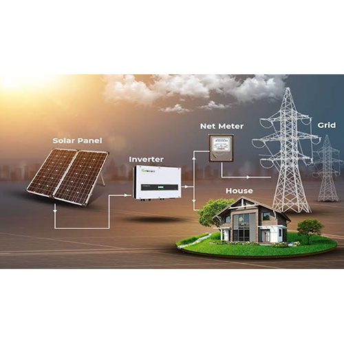 On Grid Solar Plant