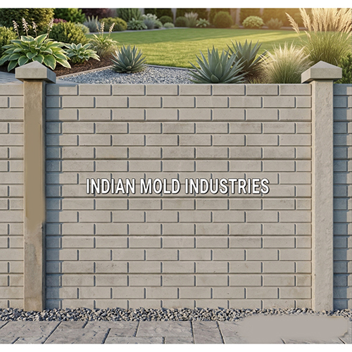 BW103 Simple Brick Boundary Wall Mould