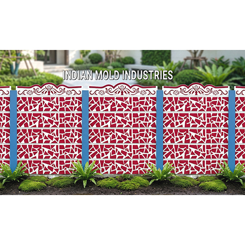 BW107 Chota Patthar Nukeela Patthar Boundary Wall Mould