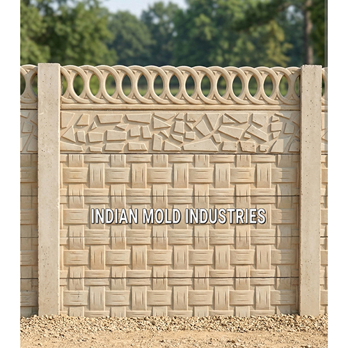 BW112 Double Bhuj Boundary Wall Mould