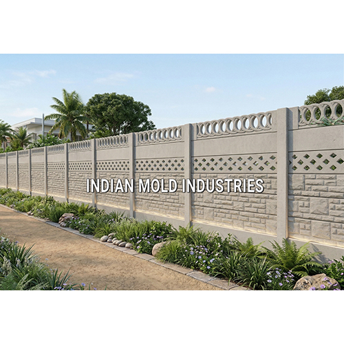 BW124 Badi Barfi Plane Boundary Wall Mould
