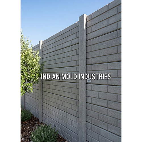 BW123 Double Brick Boundary Wall Mould