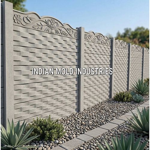BW113 Plane Bhuj Boundary Wall Mould