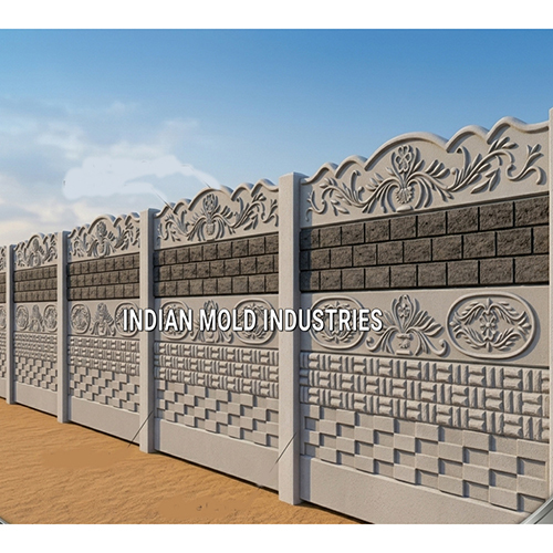 BW113 Plane Bhuj Boundary Wall Mould