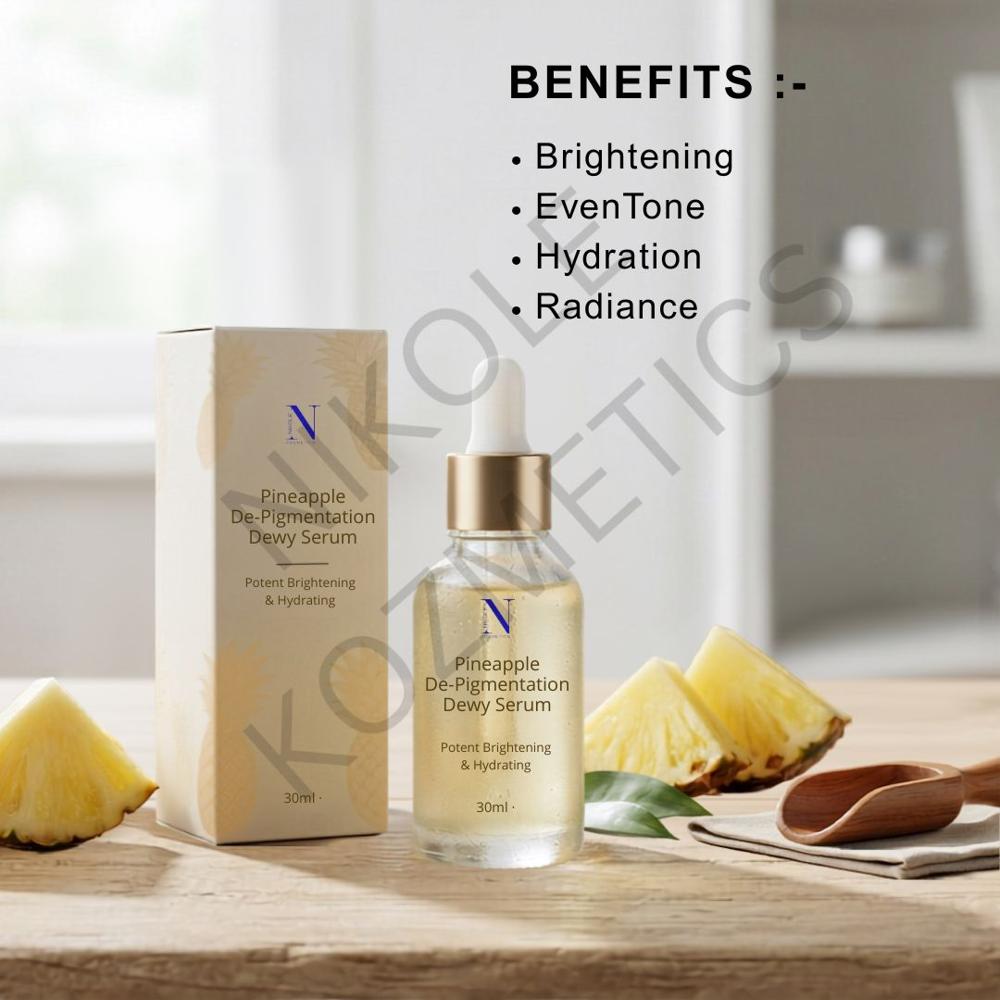 Pineapple De-pigmentation Dewy Serum - Features: Helps Improve The Appearance Of Dull Skin