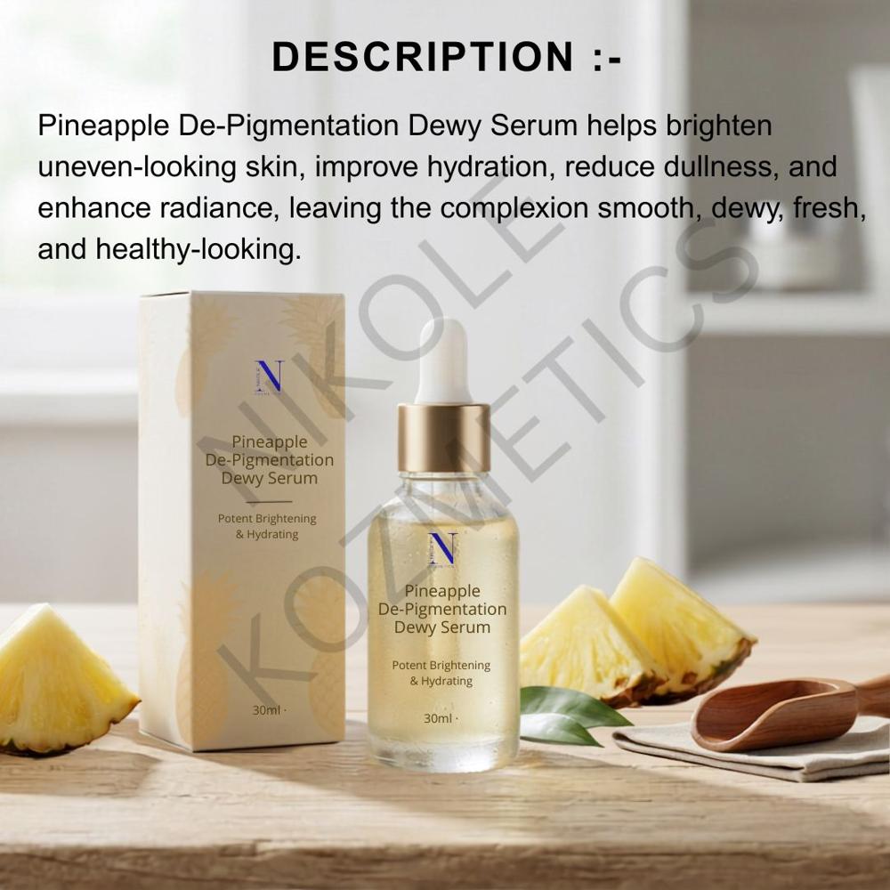 Pineapple De-pigmentation Dewy Serum - Features: Helps Improve The Appearance Of Dull Skin
