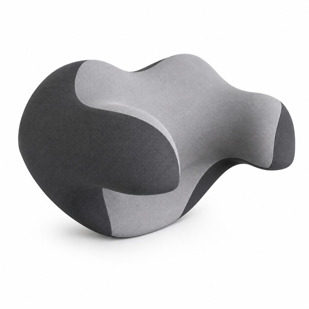 Car Sleeping Head Rest - Color: Grey