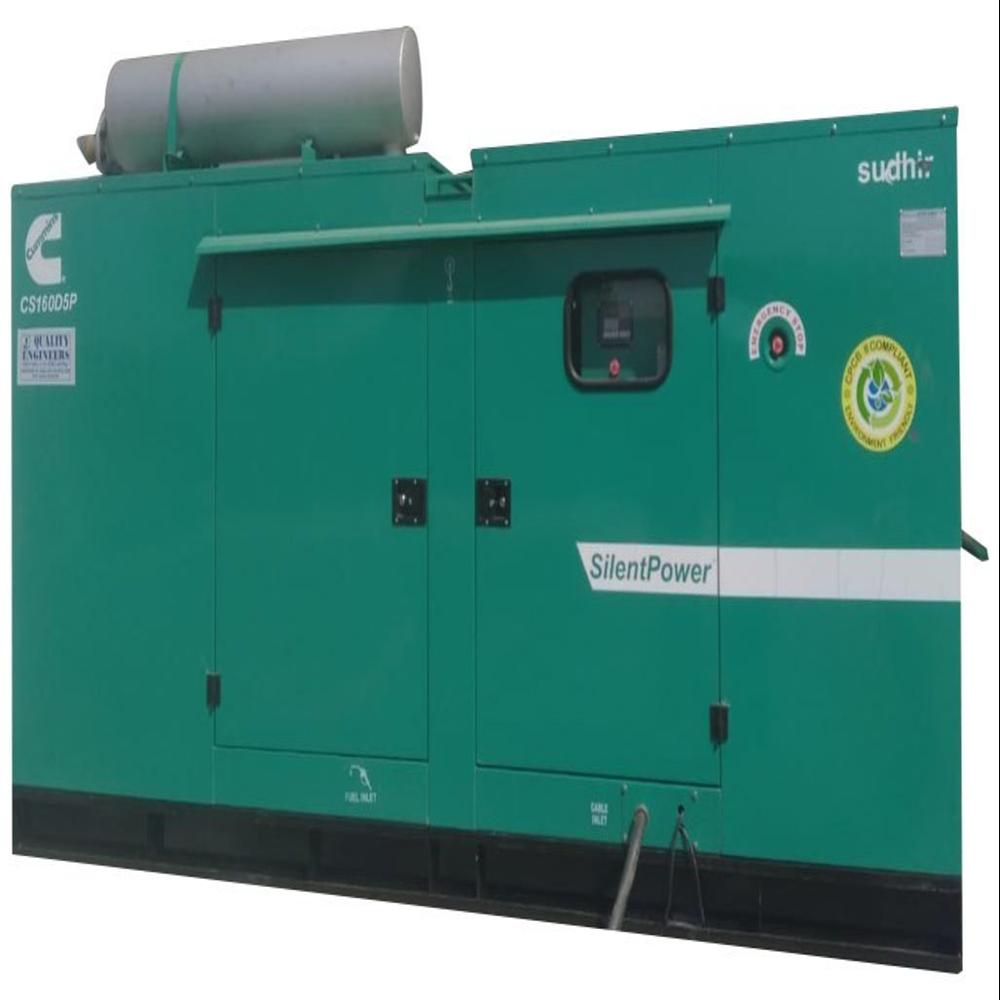 160 kva std panel dg set