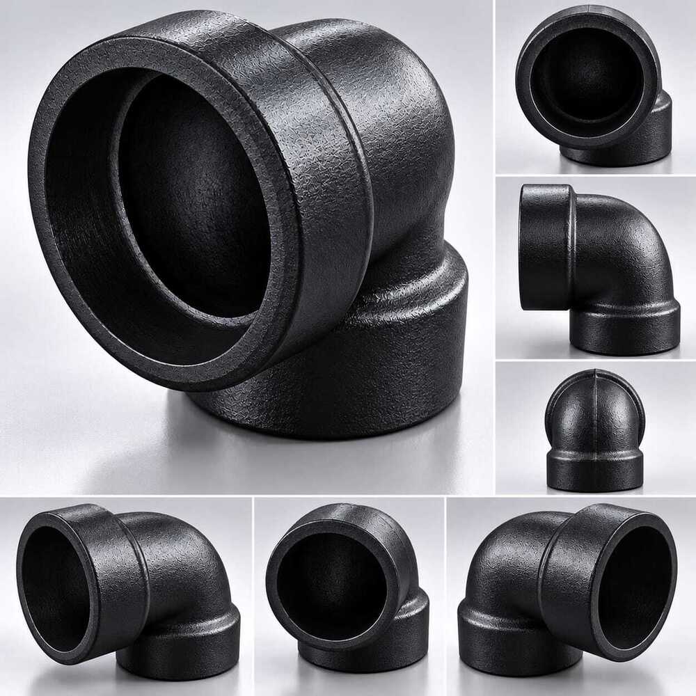Black Socket Weld Elbow