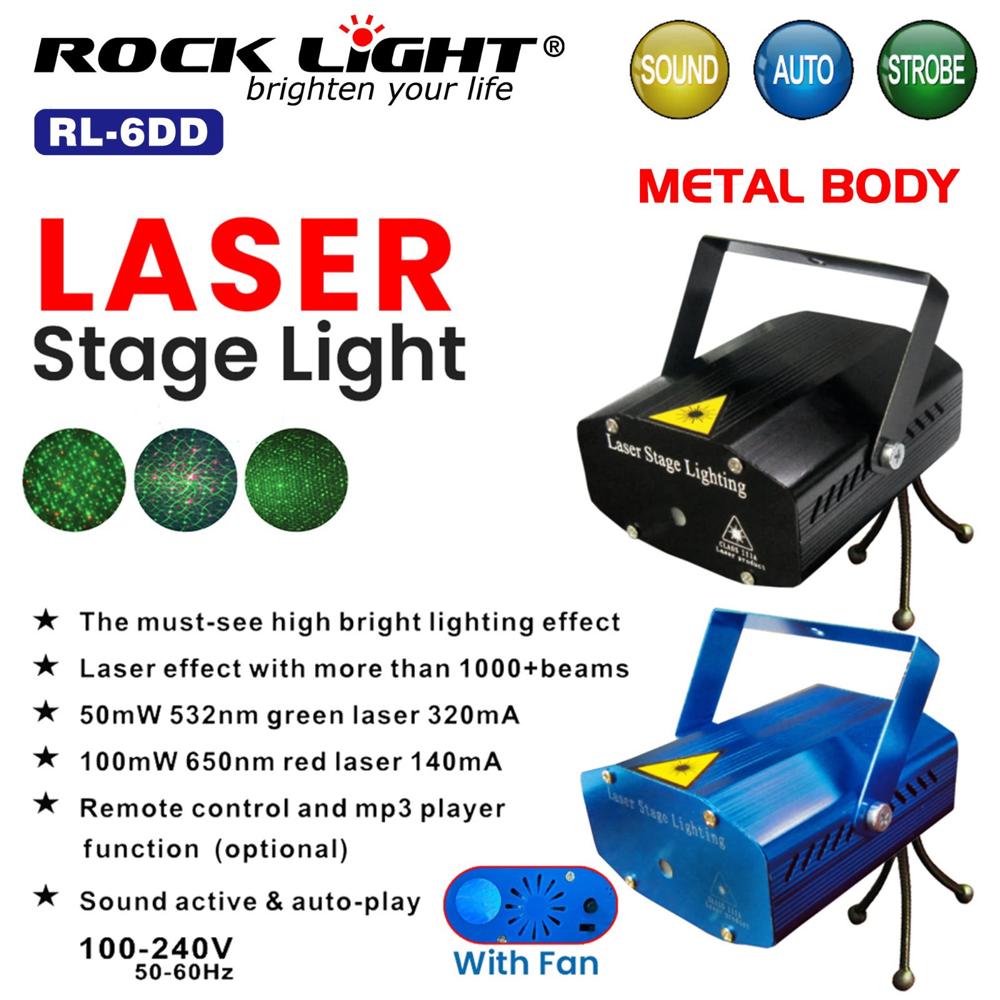 Rock Light RL-6DD Laser Stage Light