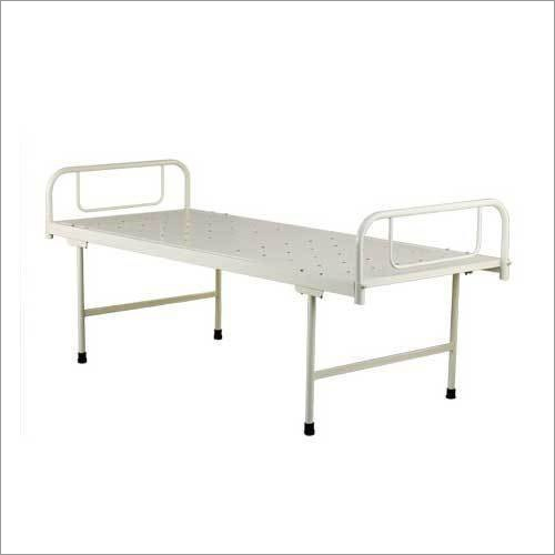 Hospital Plain Bed - Color: White