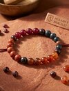 Natural Moolank 9 Crystal Bracelet for Strength & Energy (8mm)