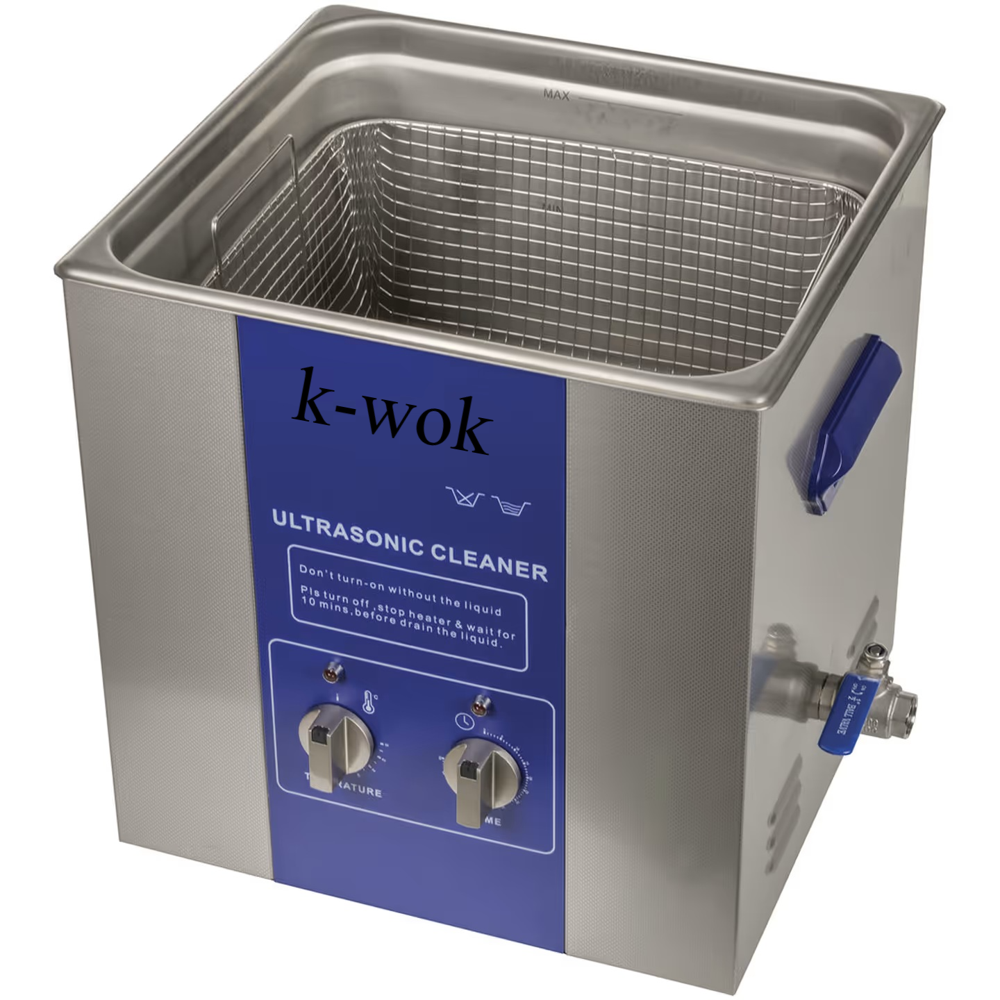 k-wok Manual Ultrasonic Cleaner