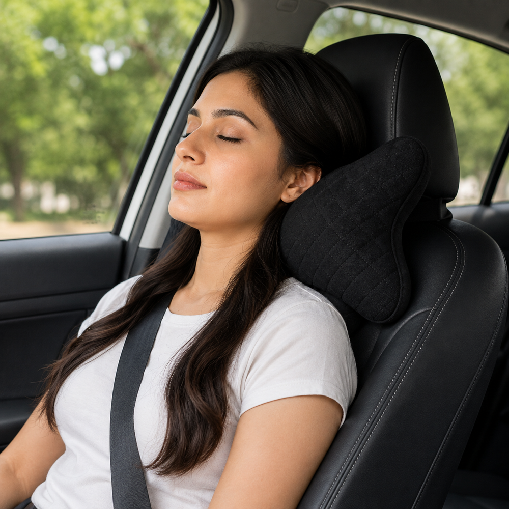 Head Rest Pillow - Color: Black