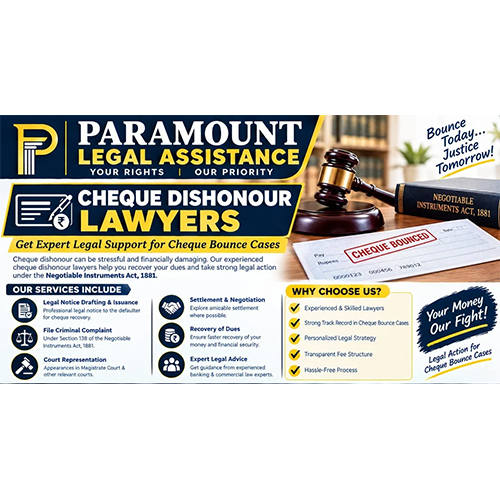 Cheque Dishonour Lawyers