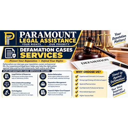 Defamation Cases Services