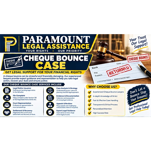 Cheque Bounce Case